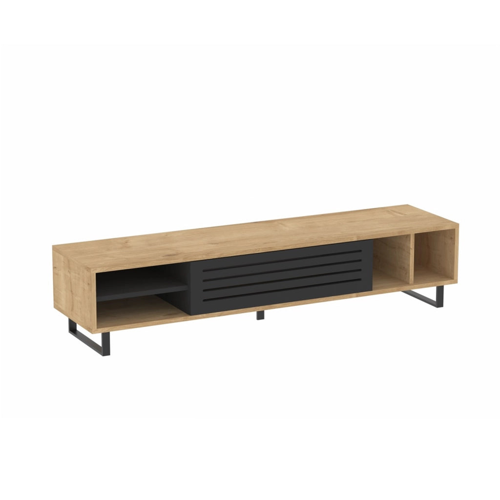 Porta TV in legno "Safir" 160 x 40 x 35 cm - Saphir