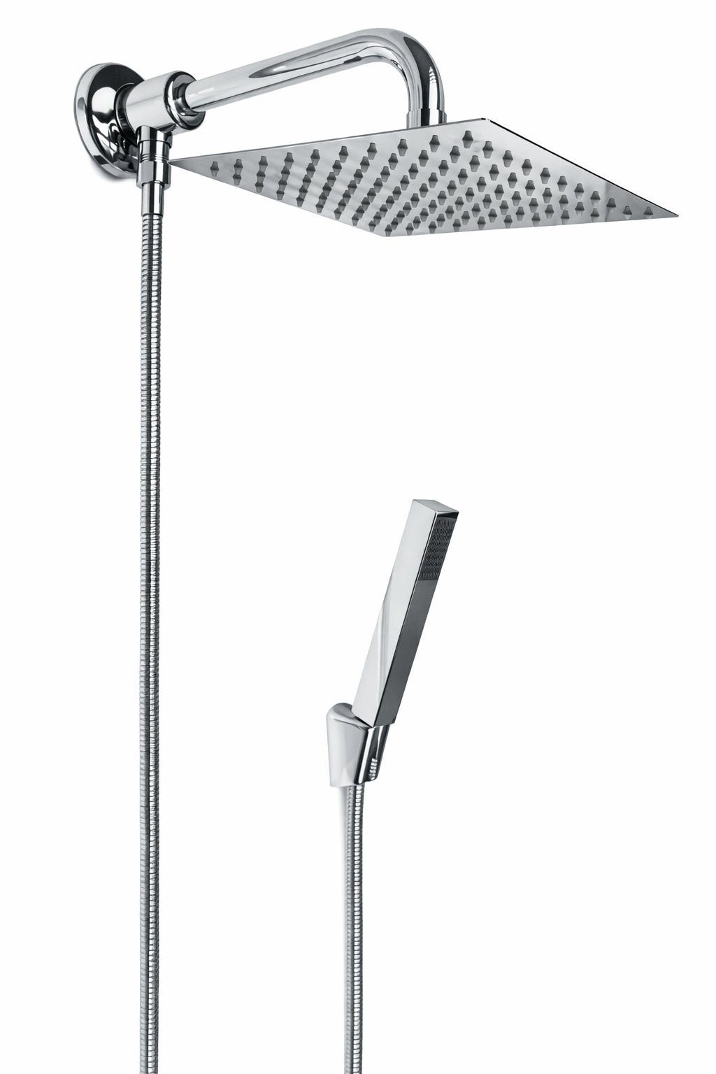 Set doccia con deviatore , braccio doccia cm 30