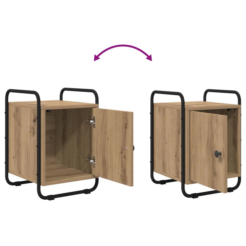 Armadio da Notte Rovere Artigianale Legno ingegnerizzato 8007609