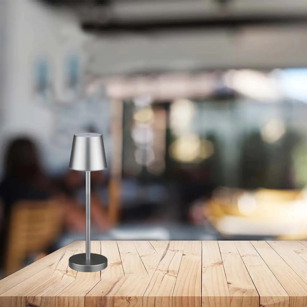 Lampada da tavolo LED 3W dimmer ricaricabile USB-C V-TAC 10187