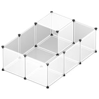 Recinto per Animali di Piccola Taglia da interno Recinzione con fondo 18 Pannelli