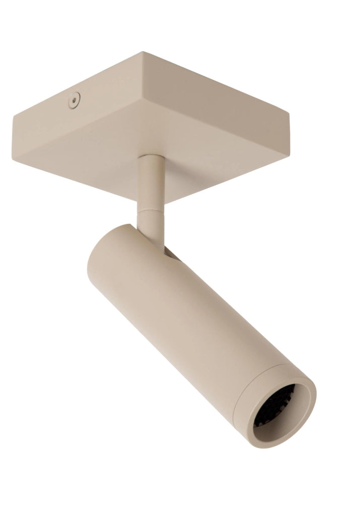 Faretto da soffitto GRADO 1xMR11 taupe quadrato Lucide