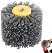 Condizionatore per ruote - Polijstschijf 120 Grit - Alta resistenza e resistenza chimica - 13 x 13 x 10 cm - Borstello a rulli con setole in filo -...
