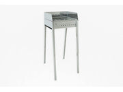 Barbecue a carbone Lisa Stromboli 40x30 portatile in acciaio inox