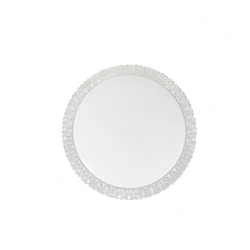 Trade Shop - Plafoniera Led 60 W Lampadario Soffitto Smart Dimmerabile Effetto Cristallo -