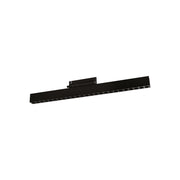 Reglette Antiabbaglio a Binario 48V GFA 24W LED 3000K, Struttura in Alluminio Nero con Rotazione Regolabile, CRI >90, IP20 - Gealuce