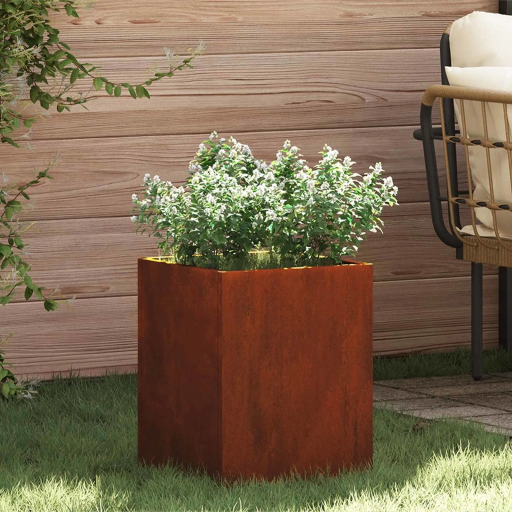 Vaso da giardino Acciaio resistente alle intemperie 876349