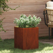 Vaso da giardino Acciaio resistente alle intemperie 876349