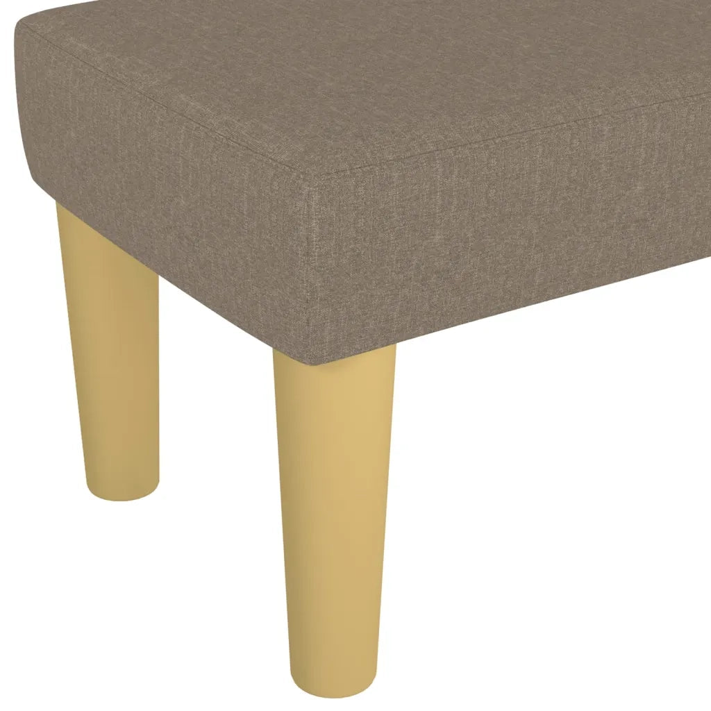 Panca Tortora 100x30x30 cm in Tessuto CFW4936454