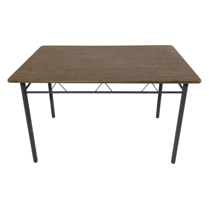 Tavolo Cecilia In Mdf Marrone E Metallo Grigio Scuro
Dimensione 120x70x74cm