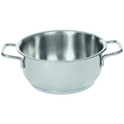 Set di 6 Casseruole 2 Manici Chic Ø 24x12 Acciaio 18/10