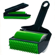 Pacchetto da 2 pezzi di rimozione peli doppia faccia, rimozione peli doppia faccia lavabile, rimozione peli per animali, nero