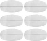 Supporto per spalle in silicone per sollevamento - 6 pezzi - bianco - adatto per donne