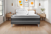 Pacchetto letto completo - Materasso 140x200cm + Box spring con doghe (in kit) + 2 cuscini + Piumino - Vital Care