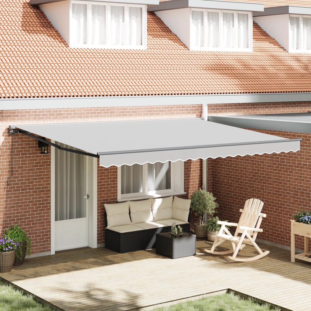 Struttura per Tenda Semi-Cassette , Retrattile, Operata Manualmente in Metallo