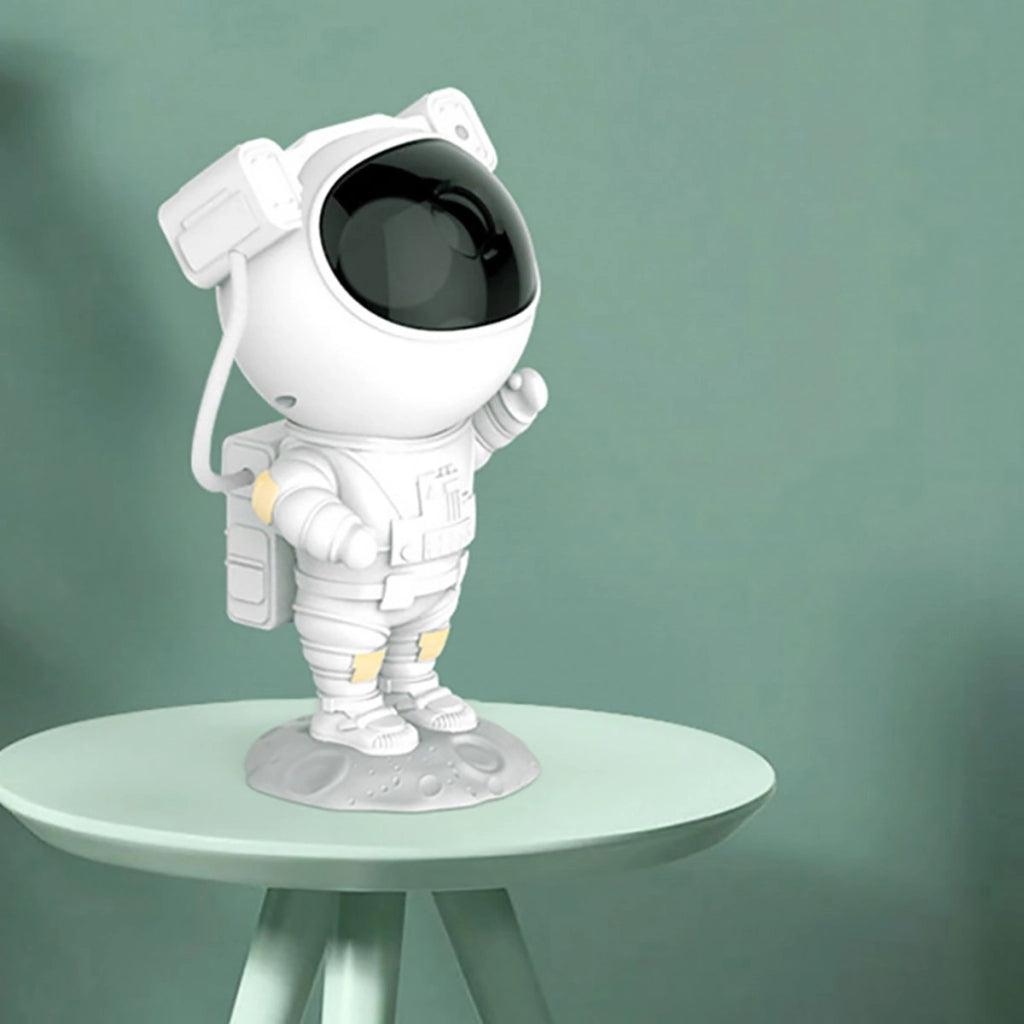 Cosmonauta Riflettore d'ambiente animato rotante a 360 gradi Bianco TechKidz