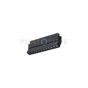 GFA1310- MODULO LED ANTIABBAGLIAMENTO REGOLABILE PER BINARIO DOPPIA ACCENSIONE AD INCASTRO MAGNETICO PER BINARIO 48V 3000K 1063LM 12W 23,6CM NERO