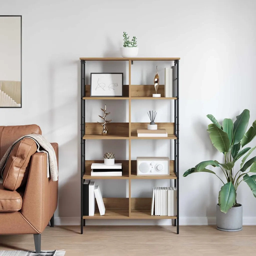 Libreria Rovere artigianale 82 x 32 x 144,5 cm