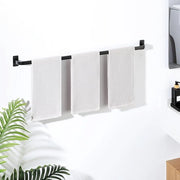 Supporto per asciugamani da parete in acciaio inossidabile - 80CM per bagno e cucina