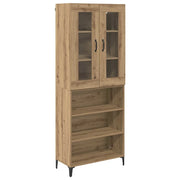 Credenza | Madia | Buffet da pranzo | Armadio da pranzo Rovere artigianale 69,5 x 34 x 180 cm