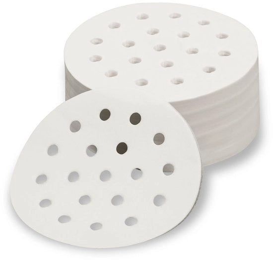 Scheidingspapier per hamburger, diametro cm, 1000 pezzi in un set, con rivestimento di carta vetrata e sicuro per alimenti, per uso professionale in un hamburger presso.