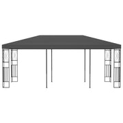 Gazebo 3x6 m Antracite in Tessuto 48010