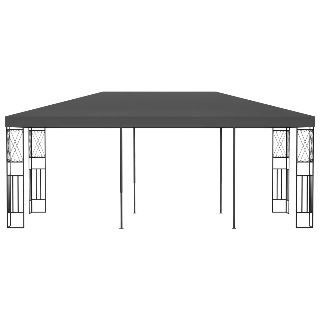 Gazebo 3x6 m Antracite in Tessuto 48010