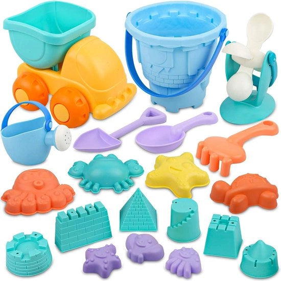 Set di Giochi per Bambini per Spiaggia e Acqua con Nettas, Adatto per Età 2-4 Anni