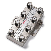 DE6-16 DERIVATORE VERTICALE A 6 VIE CON ATTENUAZIONE 16DB E CONNETTORE F IN BANDA TV E SATELLITE (5-2400MHZ)