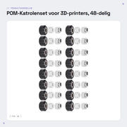 Kit di carruaggi 48 pezzi - Supporti di guida in gomma - Regolatori di eccentricità - Tavoli rotondi - Per stampanti 3D - Acciaio preciso - Componenti stampante 3D
Modello: 
Dimensioni: 
Peso: 
Materiali: Acciaio
Compatibilità: Stampanti 3D