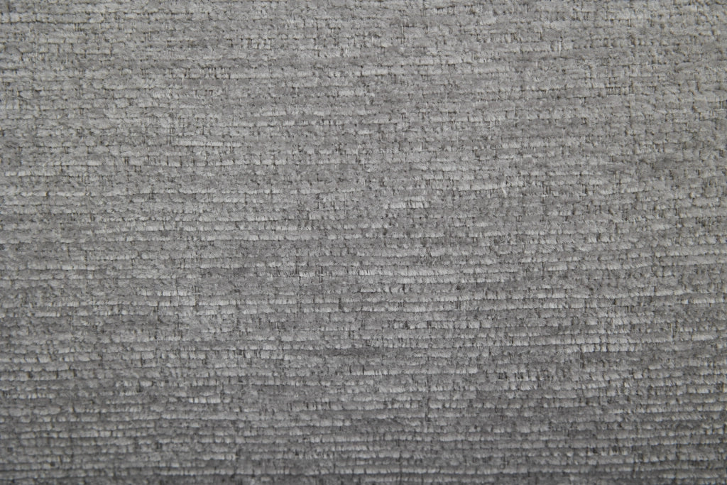 Poltrona relax con massaggio a 5 punti e funzione riscaldante girevole 360° con poggiapiedi in chenille grigio