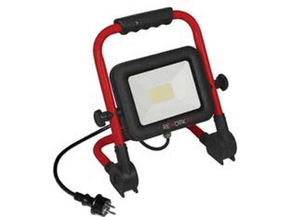 1pz proiettore led portatile ip65 rework 100w 4000k naturale 8000 lm 400x250x43 cod:ferx.fer440455