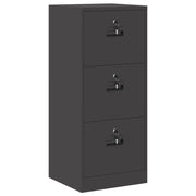Armadio per File con cassetto Nero 45,5 x 42 x 106,5 cm CFW5580205