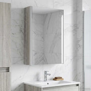 Mobiletto per specchio da bagno Grigio Sonoma 33 x 11,5 x 50 cm