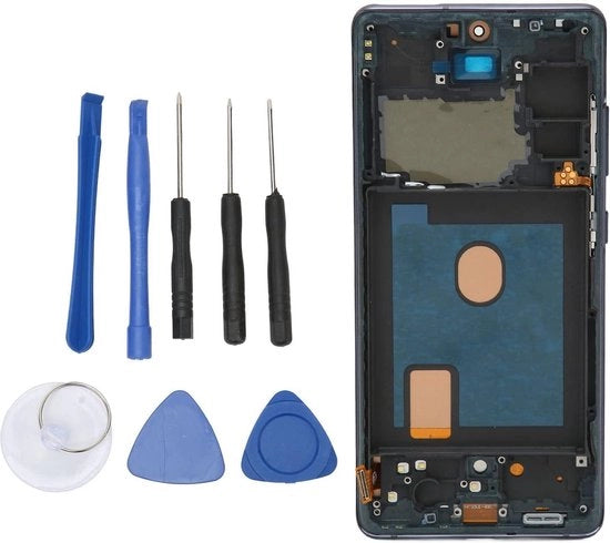 Schermo LED sostitutivo con cornice per Galaxy S20 - Touchscreen OLED Digitizer Assemblaggio - Strumenti per la riparazione di parti di ricambio