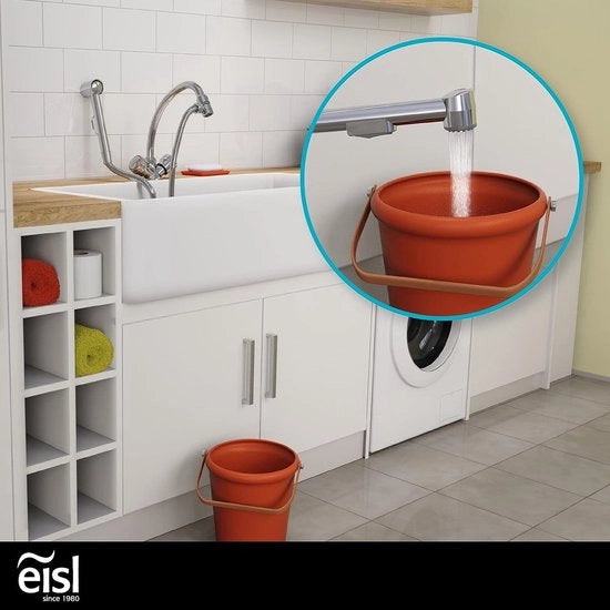 Wastafel douchecabina, set douches per bidet e lavabo, con tubo (150 mm) e adattatore, cromato