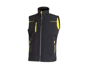GILET UNIVERSE BLACK CARBON  tg.L    UPOWER