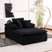 Canap¨¦ inclinabile per lettura - Xylo - 46 cm, design senza telaio, accoudoirs larghi