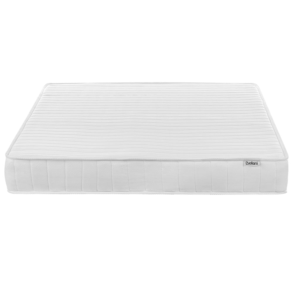 Materasso rigido a molle insacchettate con schiuma viscoelastica a 7 zone 140 x 200 design moderno
