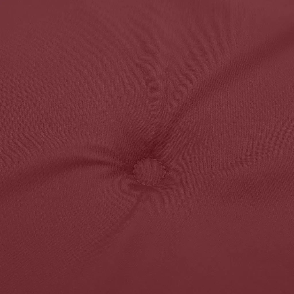 Cuscino Panca da Giardino Rosso Vino Mélange 180x50x7cm Tessuto 4002573