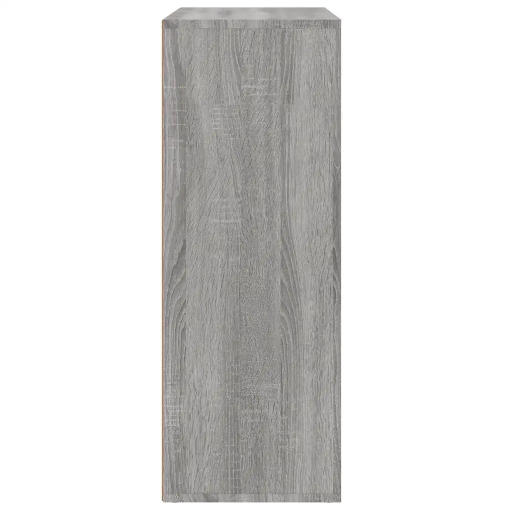 Credenze 2 pz | Madia | Buffet da pranzo | Armadio da pranzo Grigio Sonoma 60x31x84 cm in Legno Multistrato