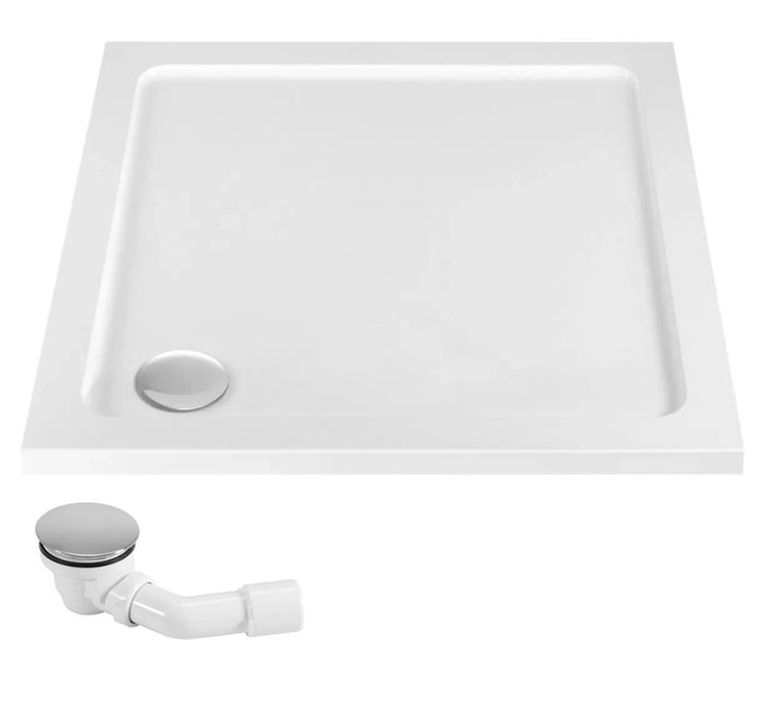 Cabina Doccia Rea Punto 80x80 con piatto doccia Savoy