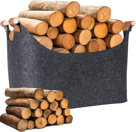 Magazzino per legna da ardere - cassa per legna da ardere per camino - accessori per camino - adatto per la conservazione quotidiana - raccoglitore di carta vecchia