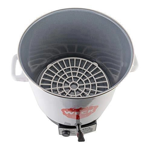 Weck 292008 Robot da cucina multifunzione 29 litri 2000 W con rubinetto di scarico e termostato colore Bianco