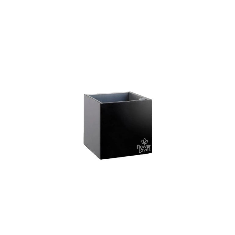 Vaso CUBICO 33x33x33 cm, con sistema di auto-irrigazione