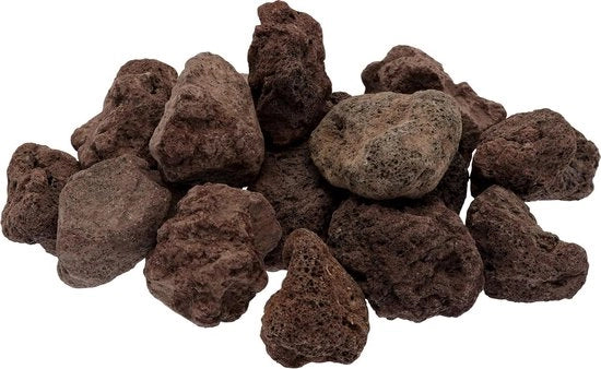 Pietre di lava per BBQ a gas e elettrico - 3kg Pietre di lava naturali per una distribuzione uniforme del calore