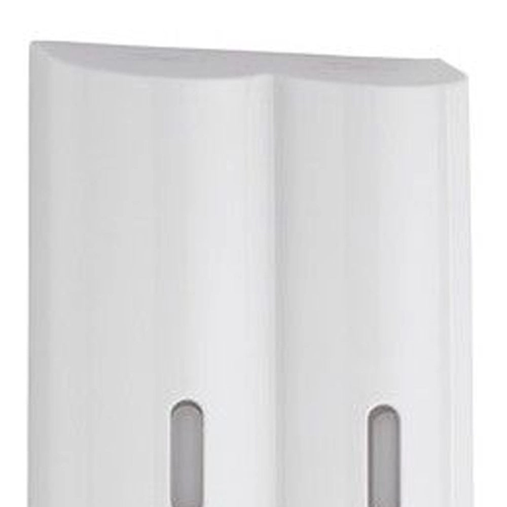 Dispenser sapone da muro doppio