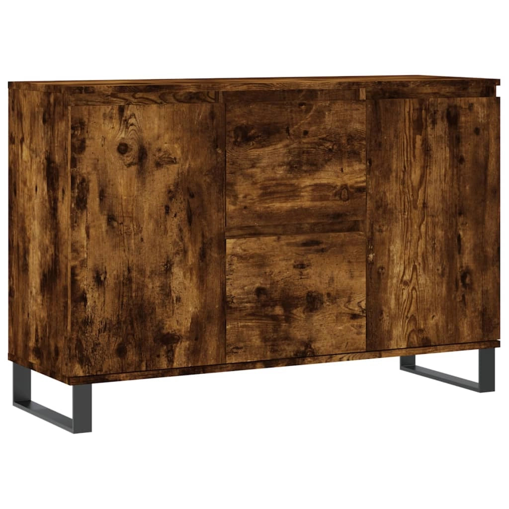 Buffet credenza cassettiera armadio mobile contenitore organizer per cucina soggiorno salotto 104 x 35 x 70 cm legno ingegnerizzato marrone 02_0030858