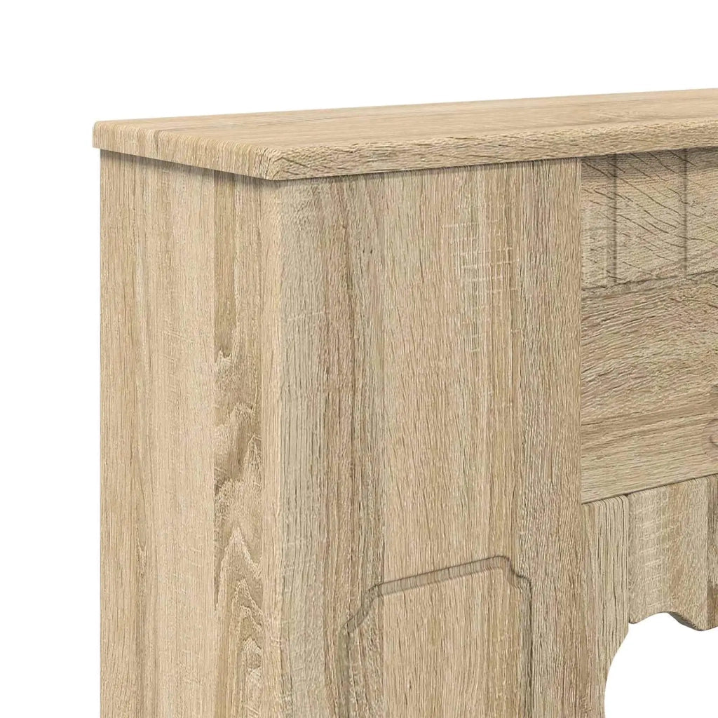 Cornice per camino Rovere Sonoma 93 x 20 x 89 cm 8006626