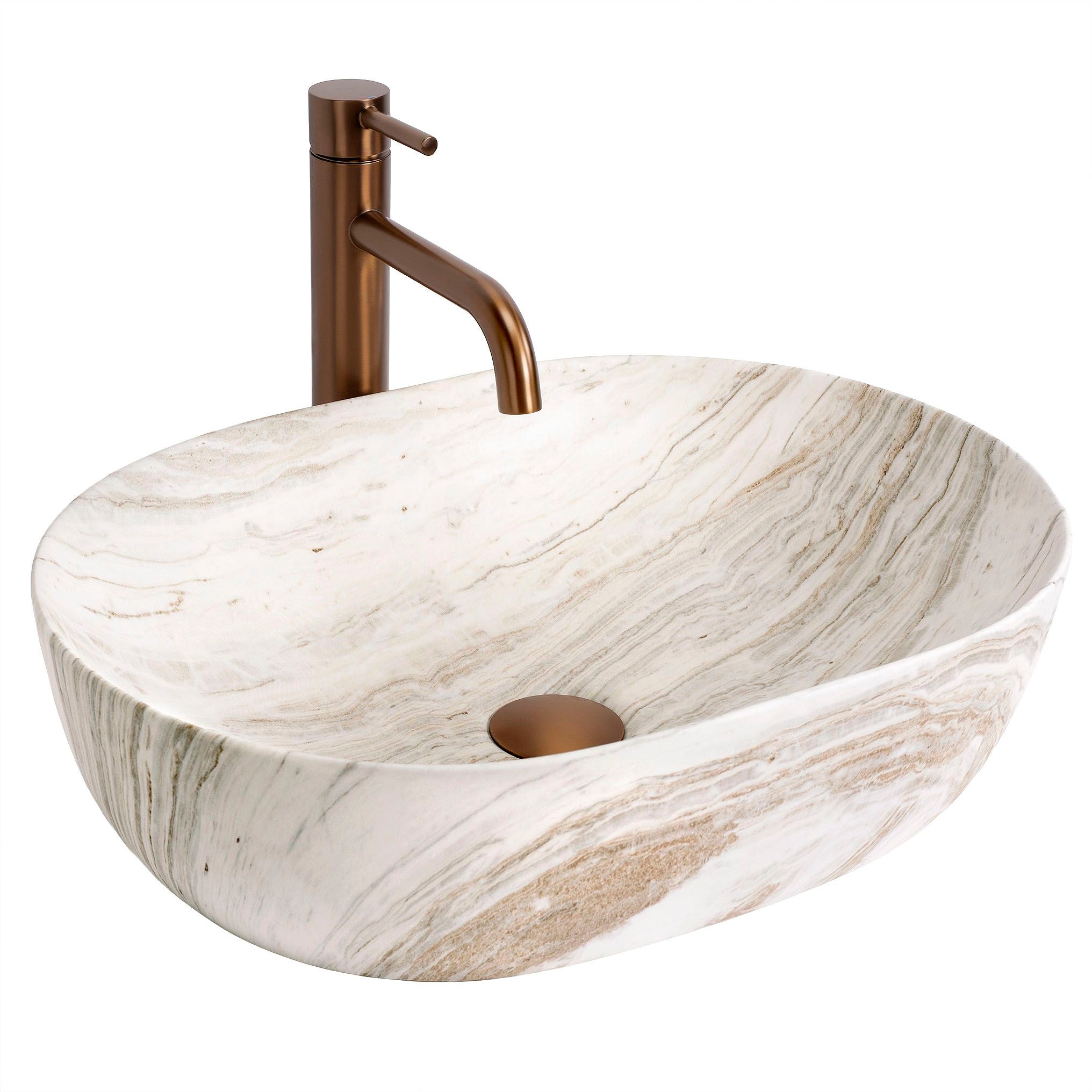 Lavabo Da Appoggio Rea Amelia Saturn 48